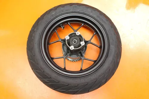2017-2020 HONDA GROM 125 OEM STRAIGHT REAR WHEEL BACK RIM W TIRE *NICE*