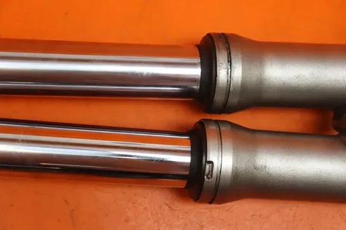 2004-2005 KAWASAKI ZZR1200 OEM STRAIGHT FRONT FORKS SHOCK SUSPENSION SET PAIR