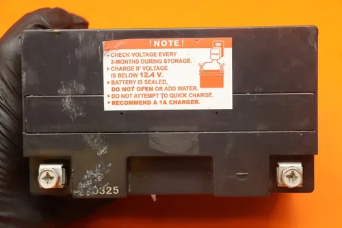 09-12 KAWASAKI NINJA ZX6R PARTS UNLIMITED BATTERY