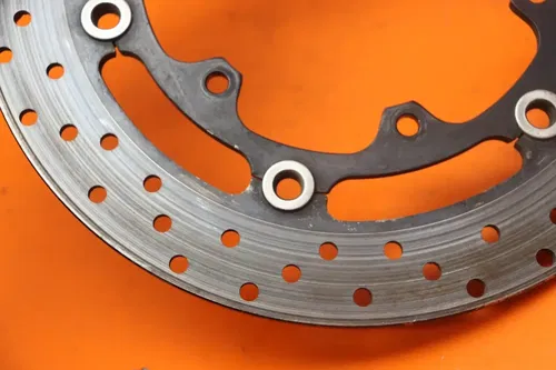 03-05 YAMAHA FZ1 OEM STRAIGHT FRONT LEFT RIGHT BRAKE ROTORS DISCS