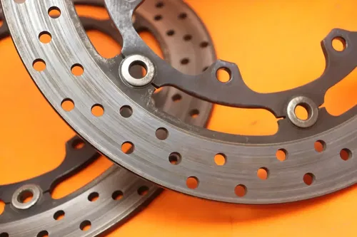 03-05 YAMAHA FZ1 OEM STRAIGHT FRONT LEFT RIGHT BRAKE ROTORS DISCS