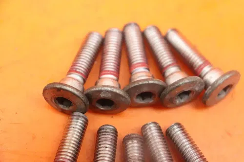 2022-2024 KAWASAKI NINJA ZX6R 636 OEM FRONT BRAKE ROTOR BOLTS DISC HARDWARE