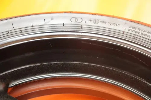 2017 2012-2021 SUZUKI GSXR 600 750 OEM STRAIGHT REAR WHEEL BACK RIM W TIRE