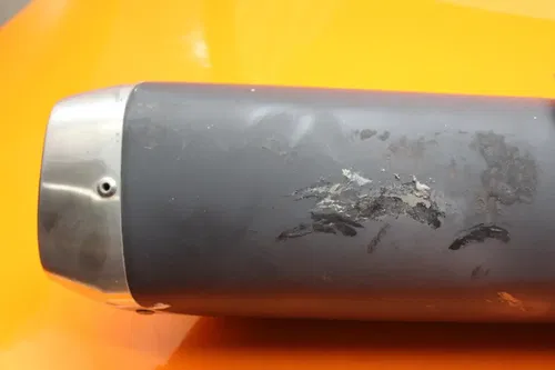 12-15 APRILIA TUONO V4R RSV4 OEM EXHAUST PIPE MUFFLER SLIP ON CAN SILENCER