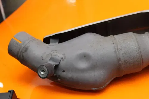 12-15 APRILIA TUONO V4R RSV4 OEM EXHAUST PIPE MUFFLER SLIP ON CAN SILENCER