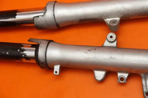 03-05 SUZUKI SV1000 OEM STRAIGHT FRONT FORKS SHOCK SUSPENSION SET PAIR