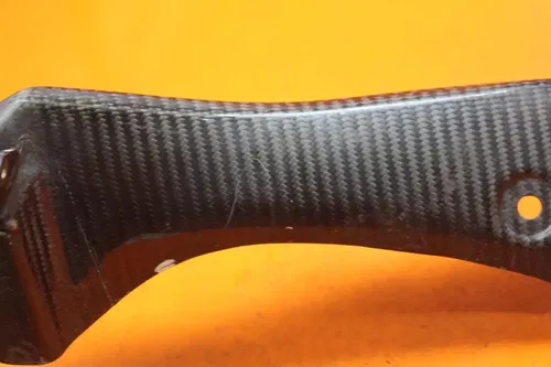 2005 2006 SUZUKI GSXR 1000 CB - CARBON FIBER LEFT FRONT UPPER NOSE FAIRING COWL