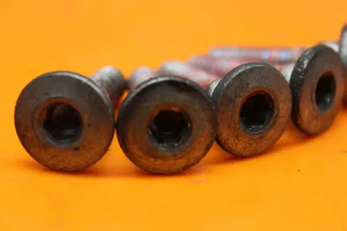 04-08 KAWASAKI VULCAN 1600 VN1600 OEM FRONT BRAKE ROTOR BOLTS DISC HARDWARE