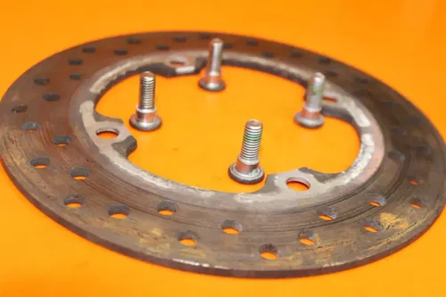 01-06 HONDA CBR600F4I OEM REAR ROTOR BACK BRAKE DISC WITH BOLTS