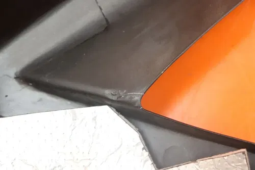 2007-2008 SUZUKI GSXR1000 ZXMT LEFT MID UPPER SIDE FAIRING COWL PLASTIC
