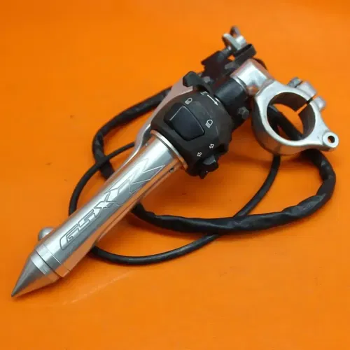 97-00 SUZUKI GSXR600 OEM LEFT CLIP ON HANDLEBAR W SWITCHES 37400-33E31