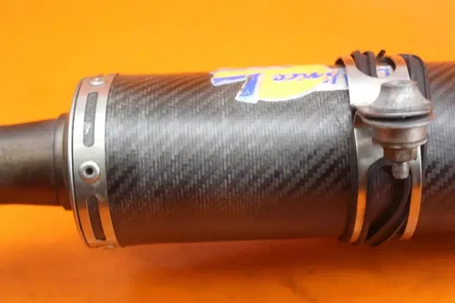 2007 2008 SUZUKI GSXR 1000 LEO VINCE EXHAUST PIPE MUFFLER SLIP ON CAN SILENCERS