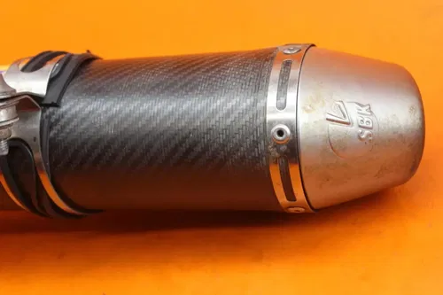 2007 2008 SUZUKI GSXR 1000 LEO VINCE EXHAUST PIPE MUFFLER SLIP ON CAN SILENCERS
