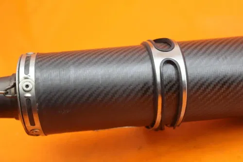2007 2008 SUZUKI GSXR 1000 LEO VINCE EXHAUST PIPE MUFFLER SLIP ON CAN SILENCERS