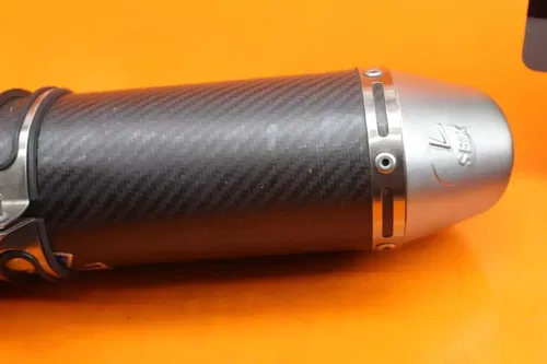 2007 2008 SUZUKI GSXR 1000 LEO VINCE EXHAUST PIPE MUFFLER SLIP ON CAN SILENCERS