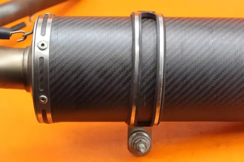 2007 2008 SUZUKI GSXR 1000 LEO VINCE EXHAUST PIPE MUFFLER SLIP ON CAN SILENCERS