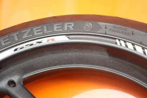 12-21 SUZUKI GSXR 600 750 OEM STRAIGHT FRONT WHEEL RIM W TIRE 54111-14J00-019