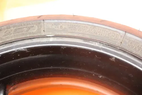05-08 SUZUKI GSXR 1000 OEM STRAIGHT REAR WHEEL BACK RIM W TIRE