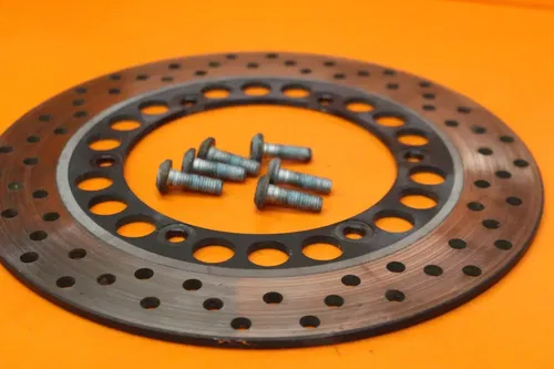 01-05 YAMAHA FZ1 OEM REAR ROTOR BACK BRAKE DISC WITH BOLTS