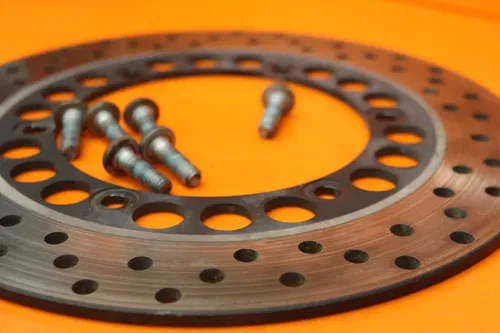 01-05 YAMAHA FZ1 OEM REAR ROTOR BACK BRAKE DISC WITH BOLTS