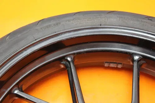 03-06 DUCATI 749 OEM STRAIGHT MARCHESINI FRONT WHEEL RIM W TIRE
