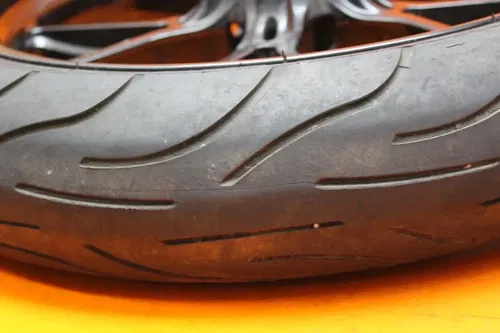 03-06 DUCATI 749 OEM STRAIGHT MARCHESINI FRONT WHEEL RIM W TIRE