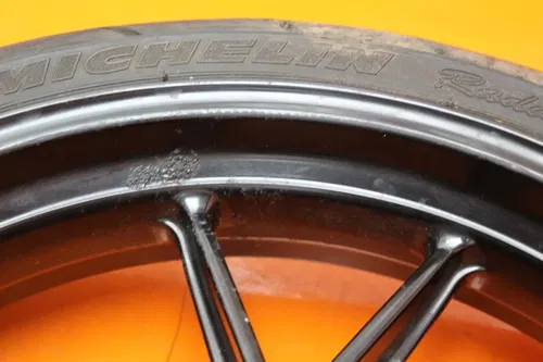 03-06 DUCATI 749 OEM STRAIGHT MARCHESINI FRONT WHEEL RIM W TIRE