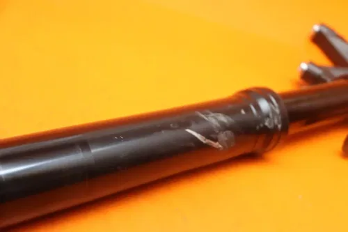 08-10 KAWASAKI NINJA ZX10R KYB STRAIGHT LEFT FRONT FORK SHOCK SUSPENSION