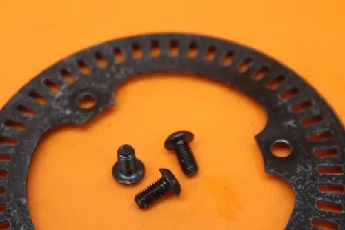 18-23 KAWASAKI NINJA OEM EX400 ABS FRONT WHEEL ABS BRAKE RING DISC WITH SCREWS
