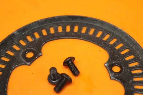18-23 KAWASAKI NINJA OEM EX400 ABS FRONT WHEEL ABS BRAKE RING DISC WITH SCREWS