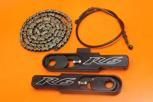 2004 YAMAHA YZF R6 SWINGARM EXTENSIONS EXTENSION SET PAIR KIT