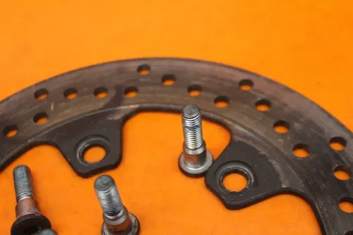 03-05 SUZUKI SV1000 OEM REAR ROTOR BACK BRAKE DISC WITH BOLTS