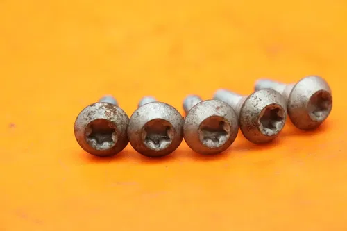 04-14 YAMAHA YZF R1 OEM FRONT BRAKE ROTOR BOLTS DISC HARDWARE SCREW SET KIT