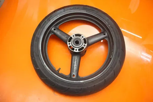 99-07 SUZUKI GSXR1300R BUSA OEM FRONT WHEEL RIM W TIRE 54111-33E10-35W