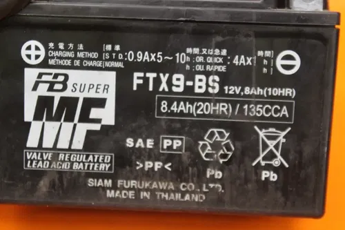 18-22 KAWASAKI NINJA 400 EX400 ABS FB SUPER MF BATTERY FTX9-BS