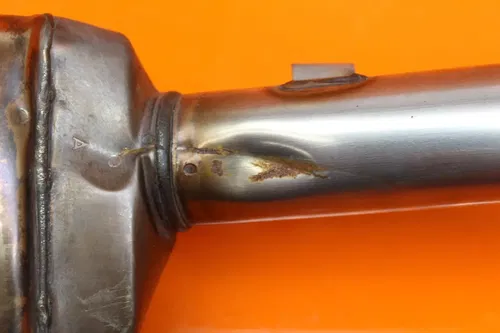 19-22 HONDA CBR600RR OEM EXHAUST PIPE MUFFLER SLIP ON CAN SILENCER