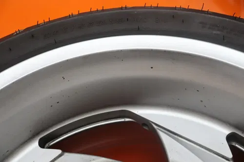 2011 SUZUKI BOULEVARD OEM STRAIGHT REAR WHEEL BACK RIM W TIRE