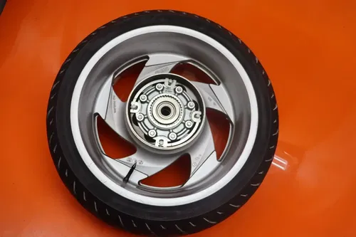 2011 SUZUKI BOULEVARD OEM STRAIGHT REAR WHEEL BACK RIM W TIRE