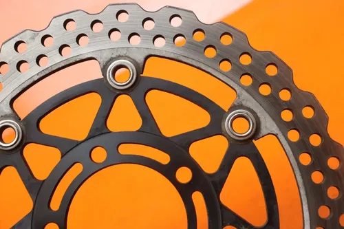 2007-2012 KAWASAKI NINJA ZX6R OEM STRAIGHT FRONT LEFT RIGHT BRAKE ROTORS DISCS