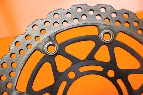 2007-2012 KAWASAKI NINJA ZX6R OEM STRAIGHT FRONT LEFT RIGHT BRAKE ROTORS DISCS