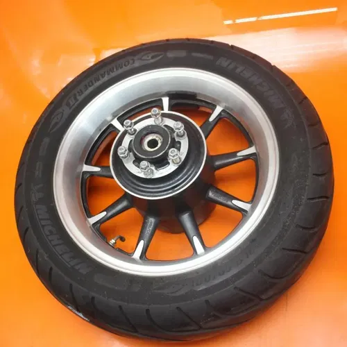 2011 KAWASAKI VULCAN 1700 VOYAGER ABS OEM STRAIGHT REAR WHEEL BACK RIM W TIRE