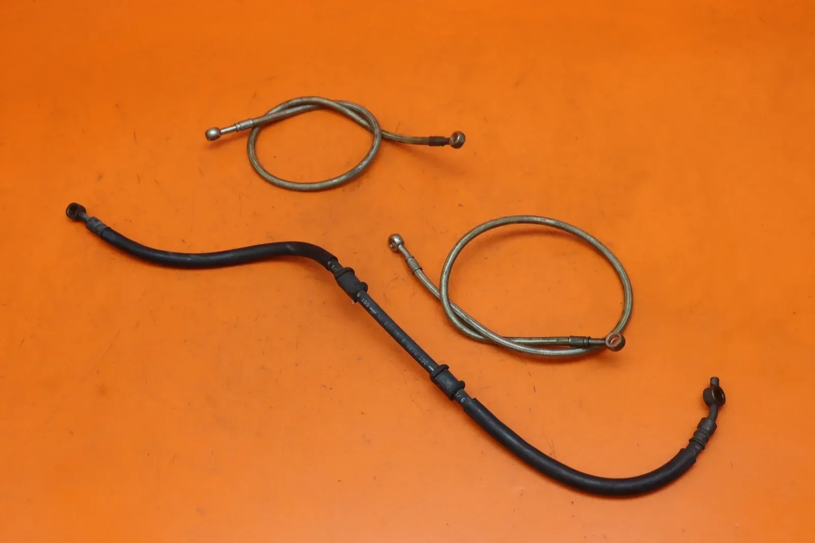 2001-2003 SUZUKI GSXR 600 FRONT REAR BRAKE CALIPER HOSES LINES