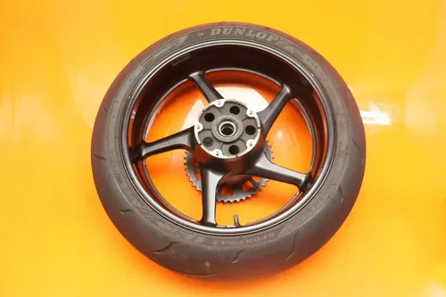 2004-2012 YAMAHA YZF R1 OEM STRAIGHT REAR WHEEL BACK RIM W TIRE