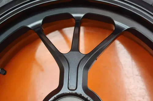 16-18 DUCATI MONSTER 1200 BREMBO FORGED STRAIGHT REAR WHEEL BACK RIM W TIRE