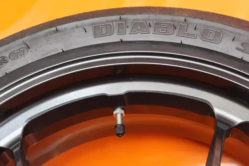 16-18 DUCATI MONSTER 1200 BREMBO FORGED STRAIGHT REAR WHEEL BACK RIM W TIRE