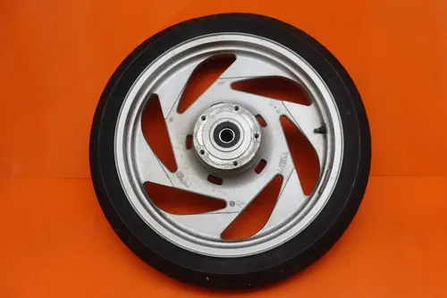 2006-2009 SUZUKI BOULEVARD M109R OEM STRAIGHT FRONT WHEEL RIM W TIRE