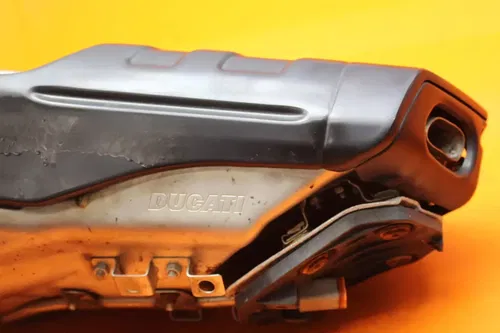 03-06 DUCATI 749 OEM EXHAUST PIPE MUFFLER SLIP ON CAN SILENCER