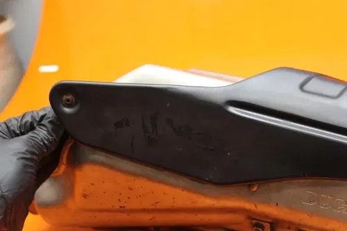 03-06 DUCATI 749 OEM EXHAUST PIPE MUFFLER SLIP ON CAN SILENCER
