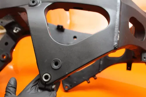 06-09 SUZUKI GSXR 600 750 STRAIGHT FRAME CHASSIS RACE/STUNT ONLY 386-334-6729