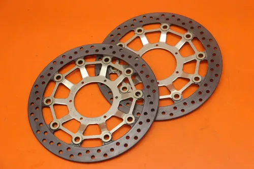 2013-2022 HONDA CBR600RR OEM STRAIGHT FRONT LEFT RIGHT BRAKE ROTORS DISCS